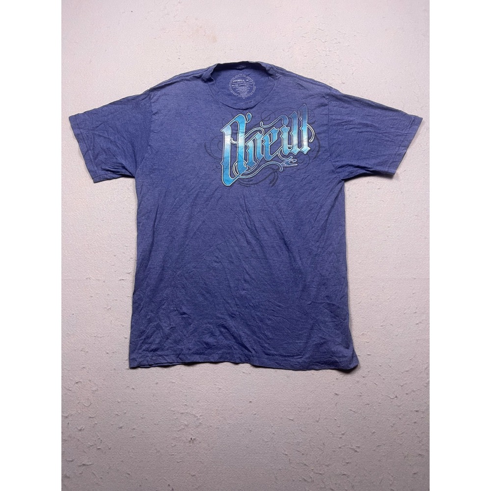 O'Neill T-Shirt Cotton Polyester Purple Blue XL Mens